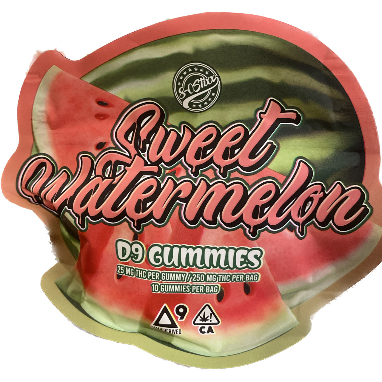 8-0 Stixx Delta 9 THC Sweet Gummies - Calm Leaf