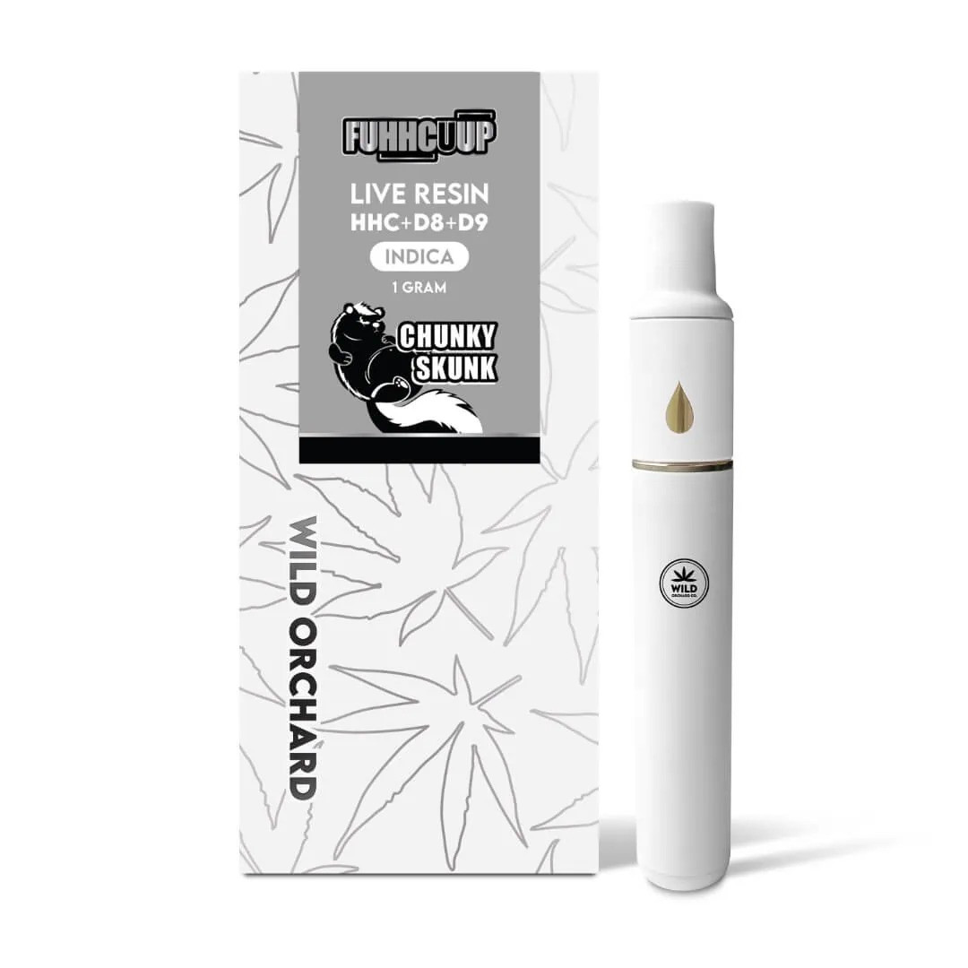 Wild Orchard FUHHCUUP HHC + D8 + D9 Live Resin Disposable Vape Pen