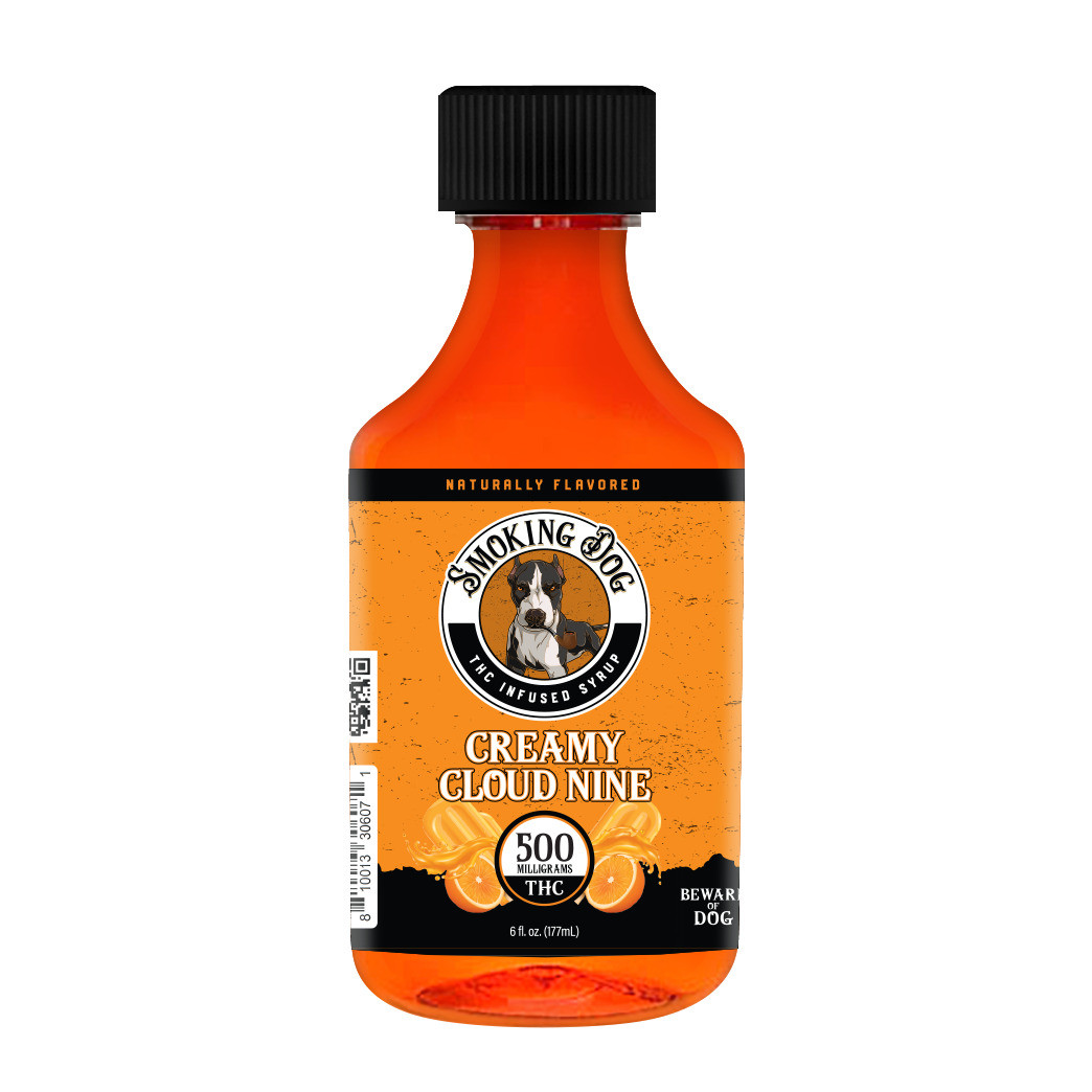 Smoking Dog Delta 9 THC Infused Syrup - Calm Leaf