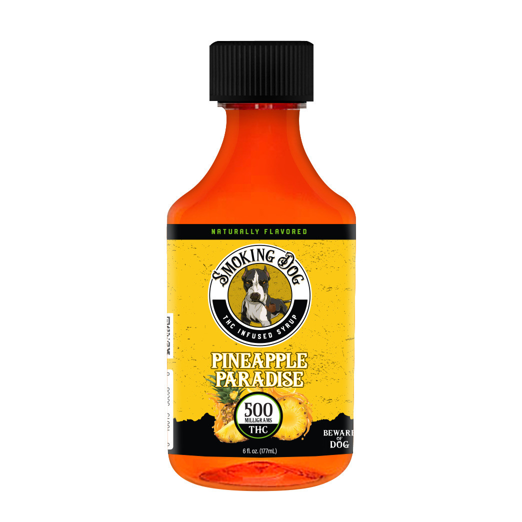 Smoking Dog Delta 9 THC Infused Syrup - Calm Leaf
