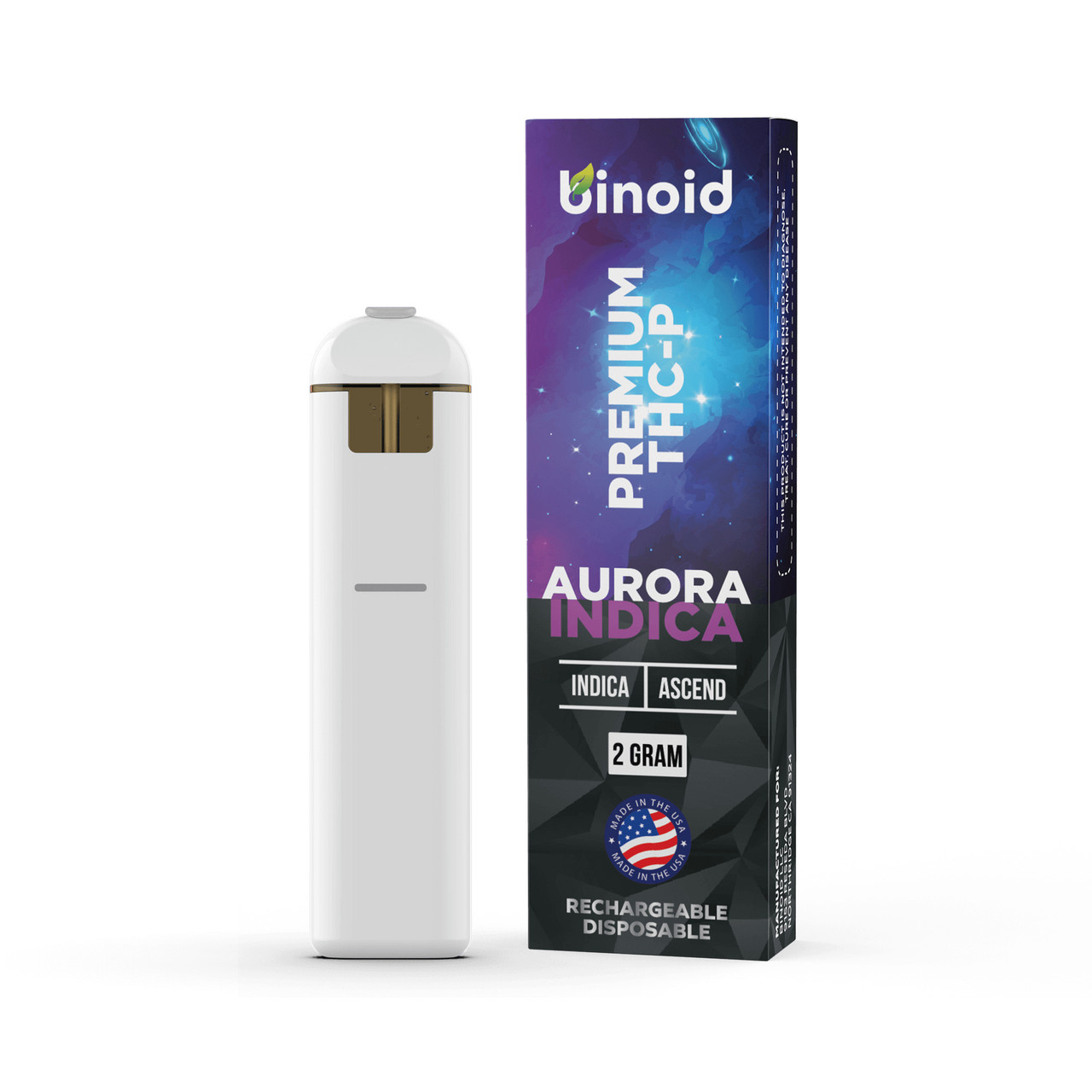 Binoid Premium THC-P 2G Disposable Vape Pen - Calm Leaf