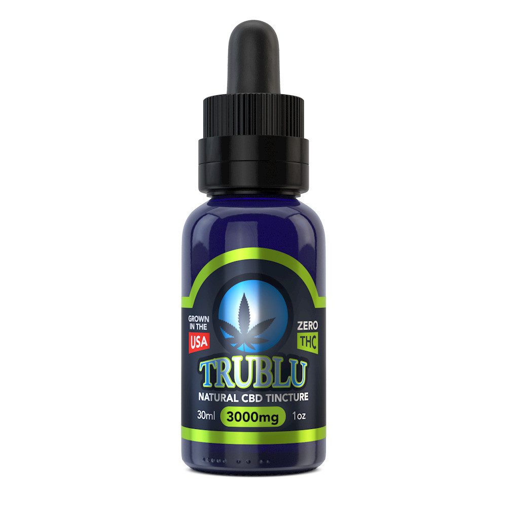 TRUE テルペン 香料 CBD CBN CBG 10ml ブルーベリーヤムヤム Blue Moon Hemp TruBlu CBD Tincture - Calm Leaf