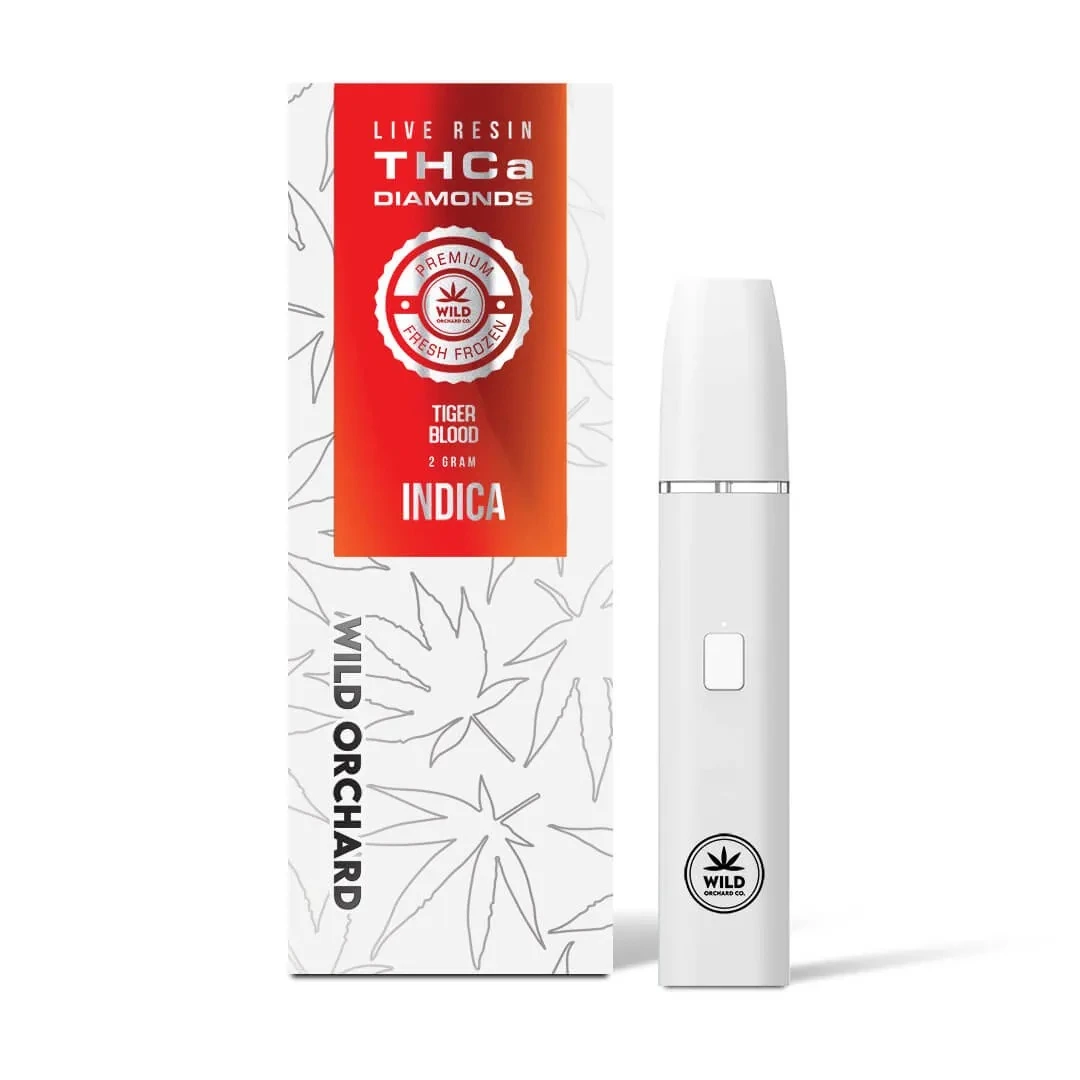 Wild Orchard THCA Diamonds Live Resin 2G Disposable Vape Pen