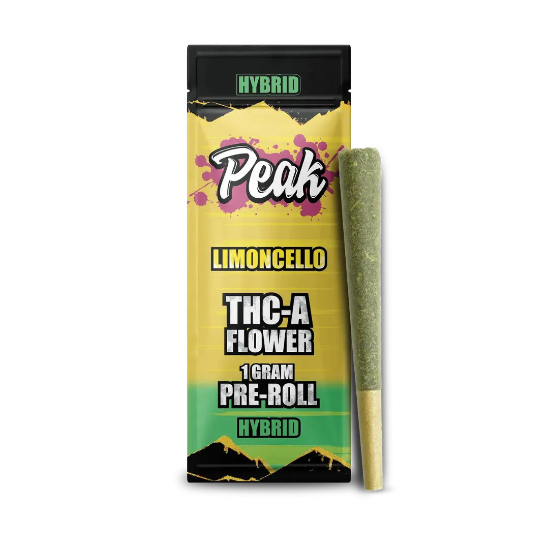 Peak High Potency THCA Prerolls - Calm Leaf