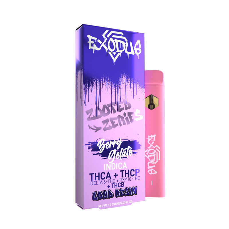 Exodus Zooted THCA + THCP + THCB + D6 + HXY10 THC Loud Resin 2.2G
