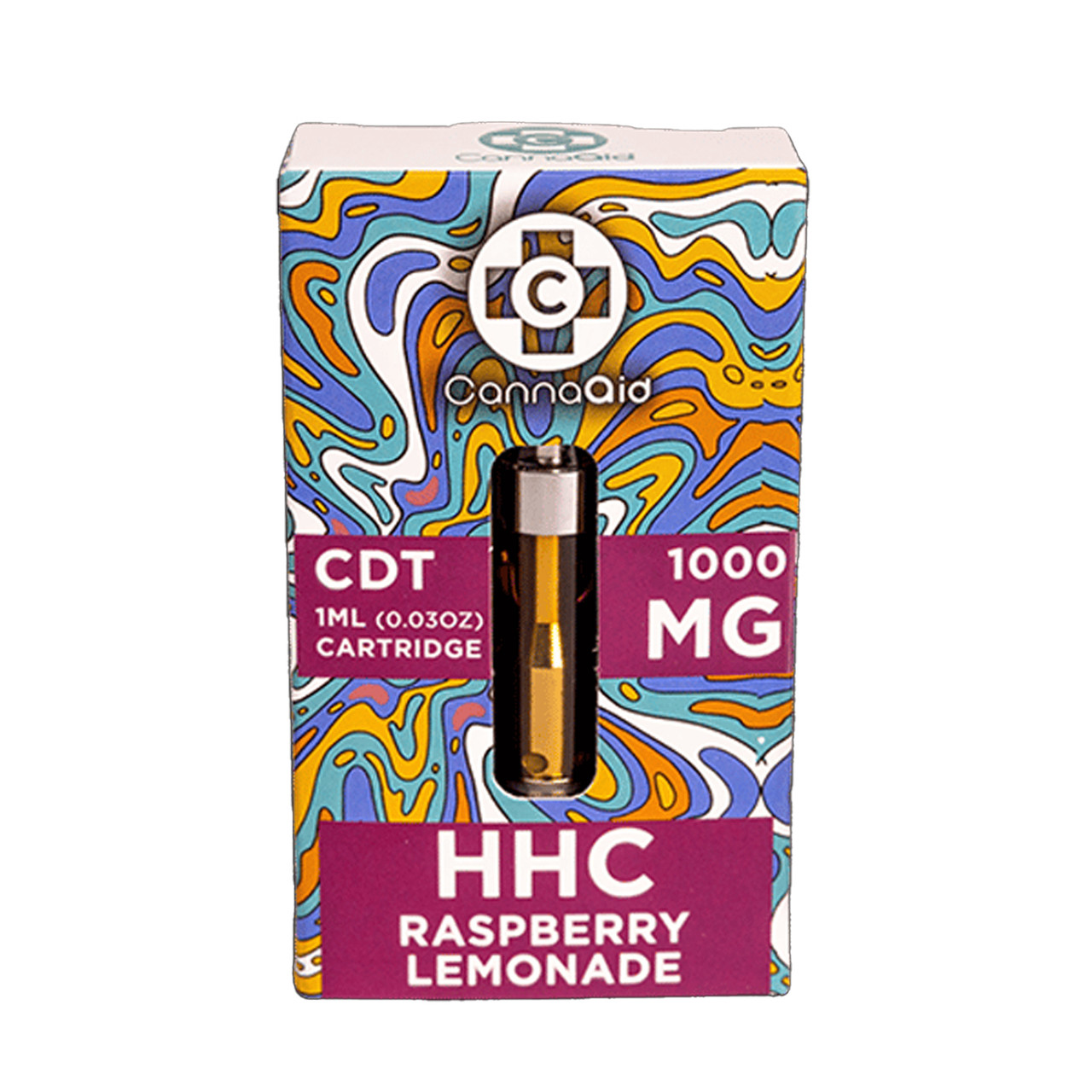 CannaAid HHC CDT 1G Vape Cartridge - Calm Leaf