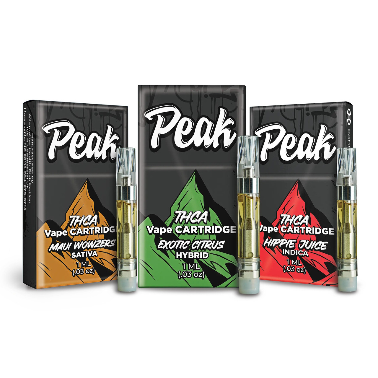 Peak THCA 1G Vape Cartridge
