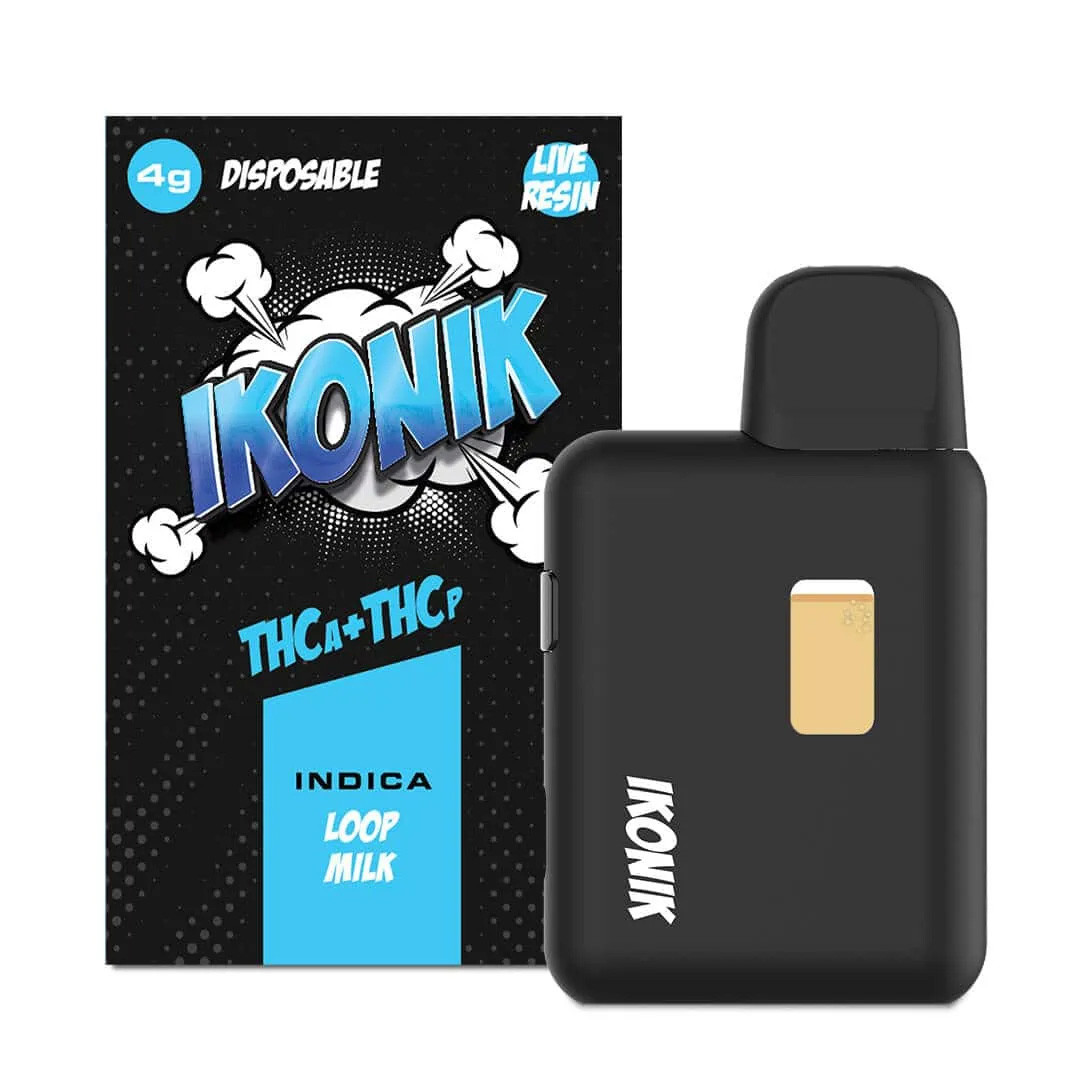 elfbar elfa master akku IKONIK THCA + THCP Live Resin 4G Disposable Vape Pen