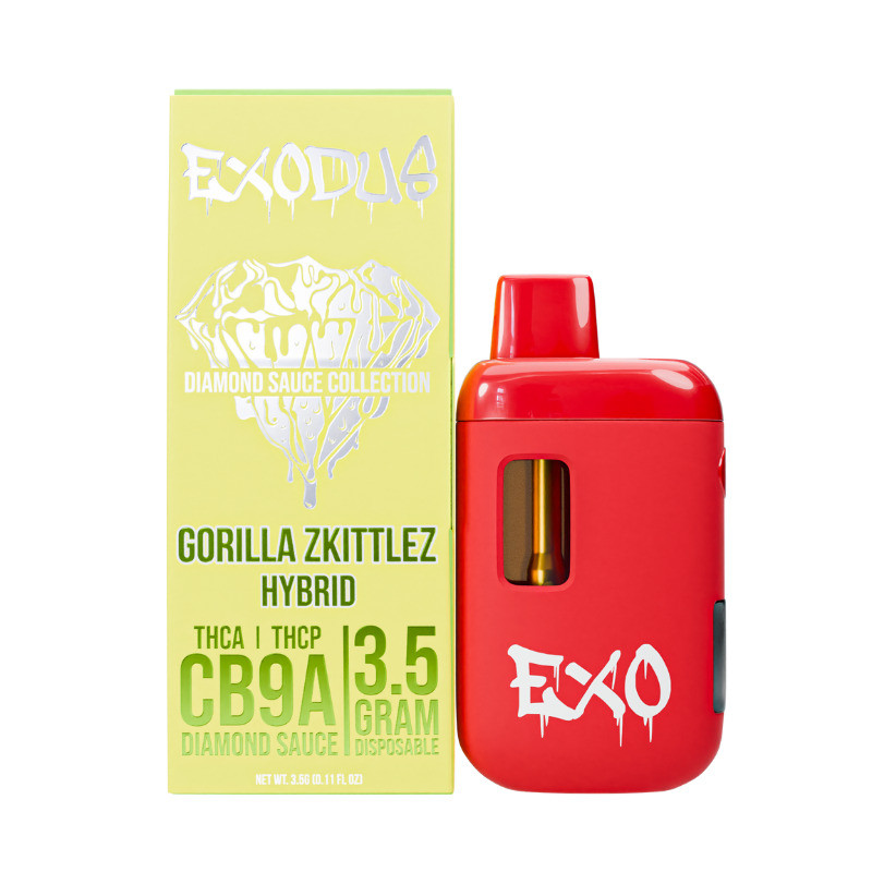 Exodus Diamond Sauce Collection CB9A + THC-A + THC-P 3.5G