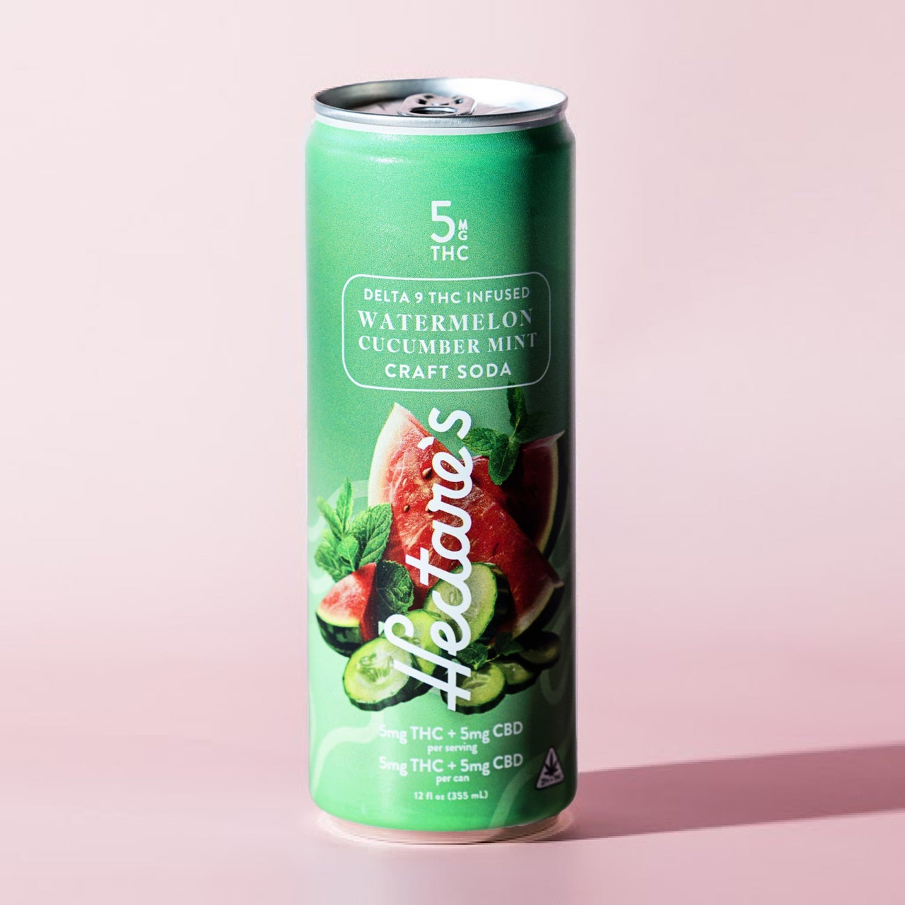 Hectare's Delta 9 THC Craft Soda - Calm Leaf