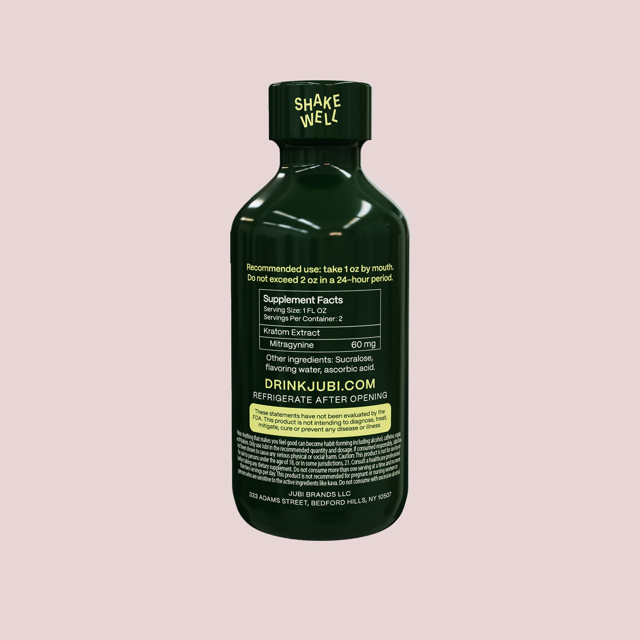 Jubi Kratom Lime Focus Shot - Calm Leaf