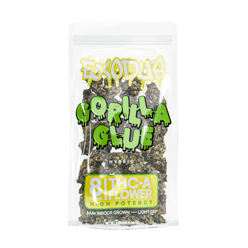 Exodus High Potency AAA+ Indoor Grown THCA Flower - Calm Leaf