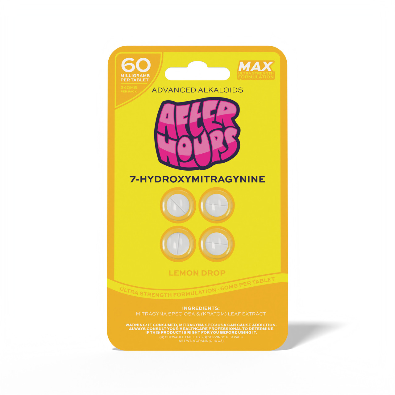 After Hours Advanced Alkaloids 7-OH 60mg Max Ultra Strength