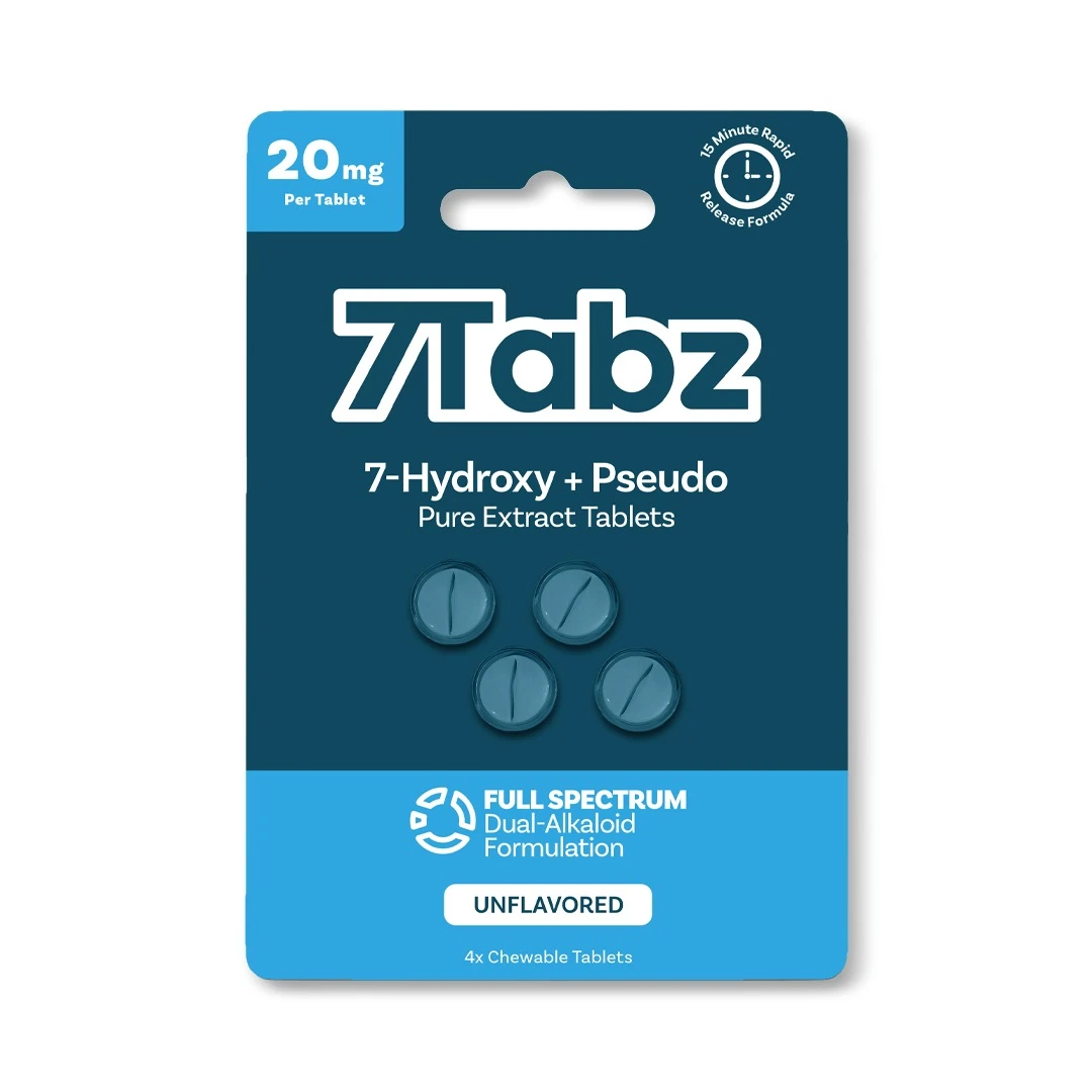 7Tabz 15mg 7-Hydroxy Tablets | 4 Pack | 10 Count Display 7Tabz 15mg 7-Hydroxy Tablets | 4 Pack | 10 Count Display