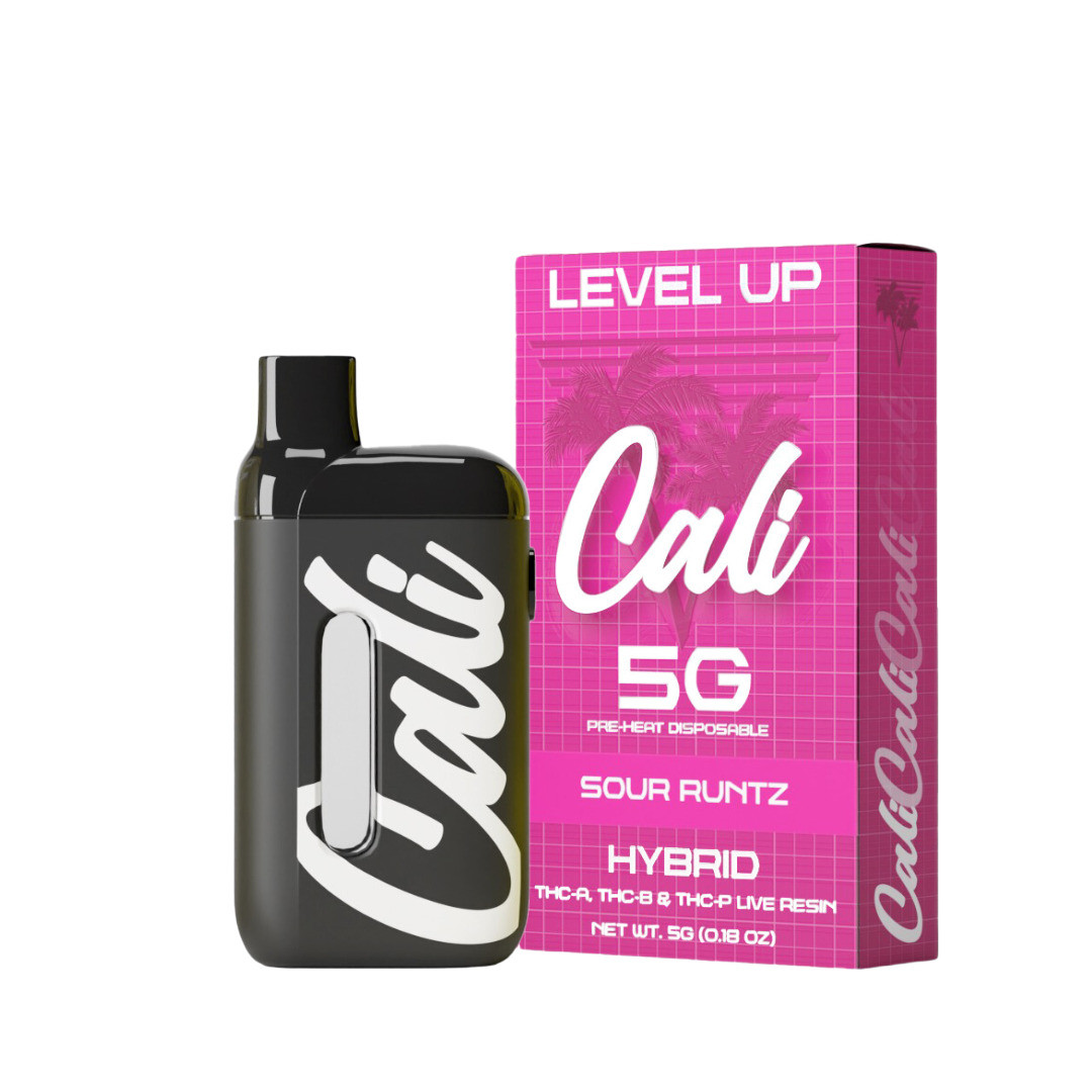 Level Up by Cali THC-A + THC-B + THC-P Live Resin 5G Disposable