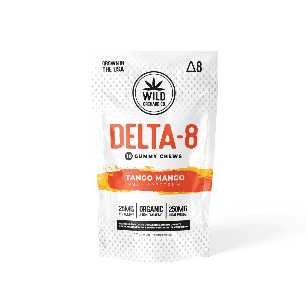 アドミラルアレグル　3枚 チャクラデルフィン　2枚 ダグラジャパニカン　1枚 Wild Orchard Delta 8 THC Gummies 10 Pack - Calm Leaf