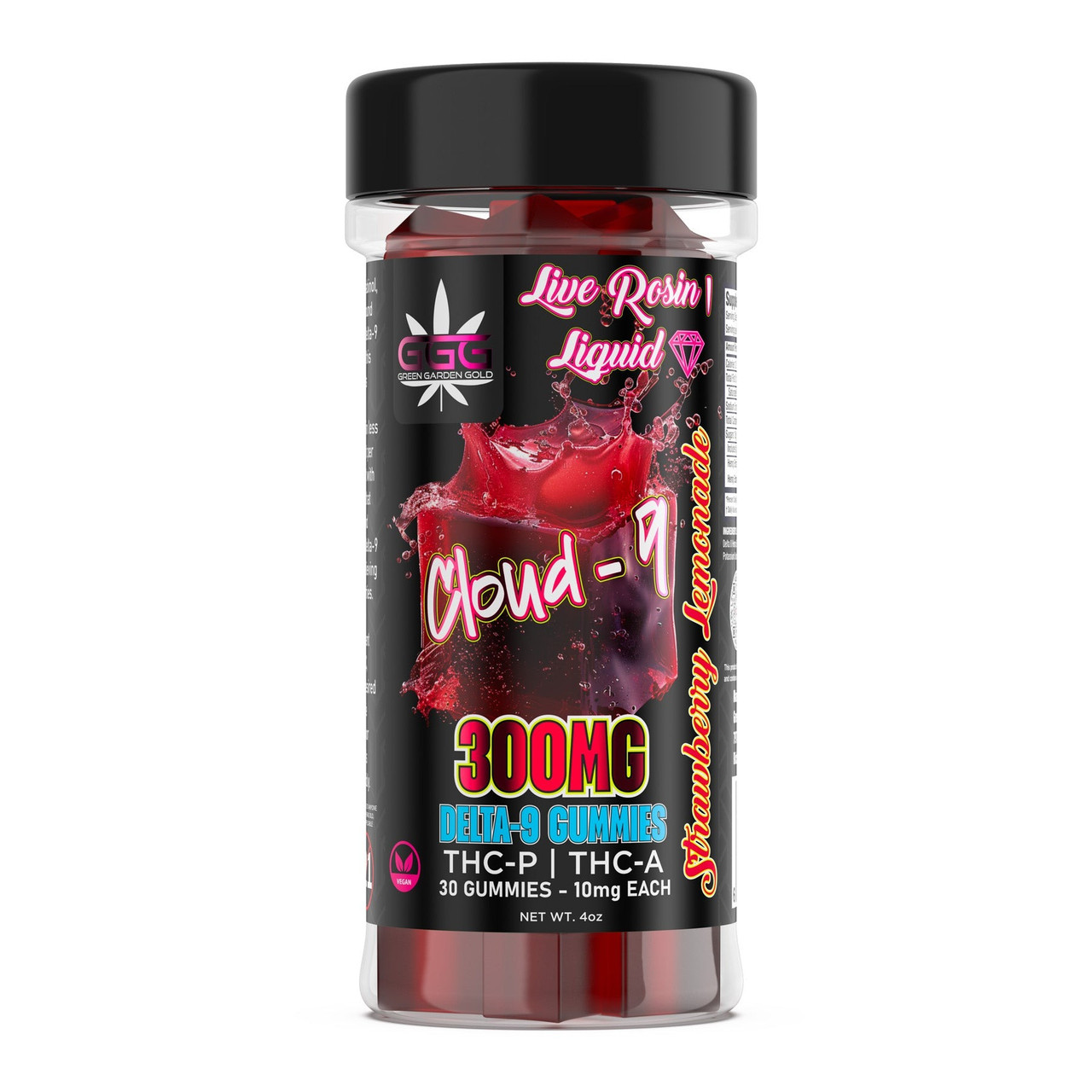 Green Garden Gold Next-Gen D9 + THC-P + THC-A Live Rosin Liquid