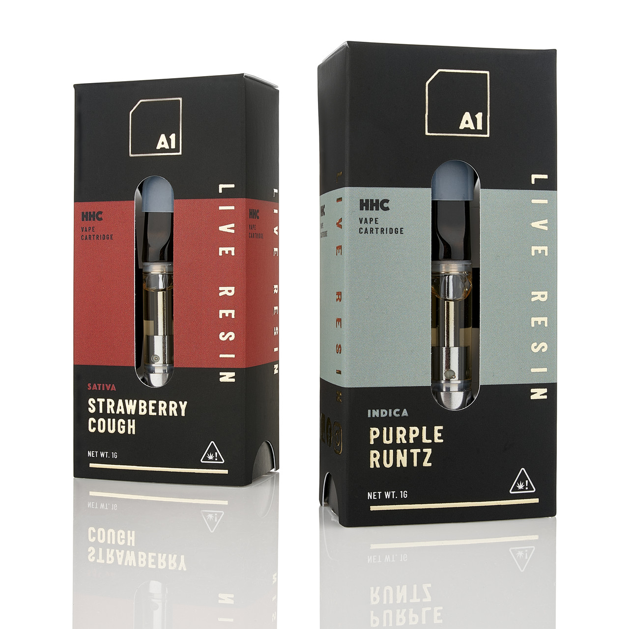 A1 Hemp HHC Live Resin Vape Cartridge - Calm Leaf