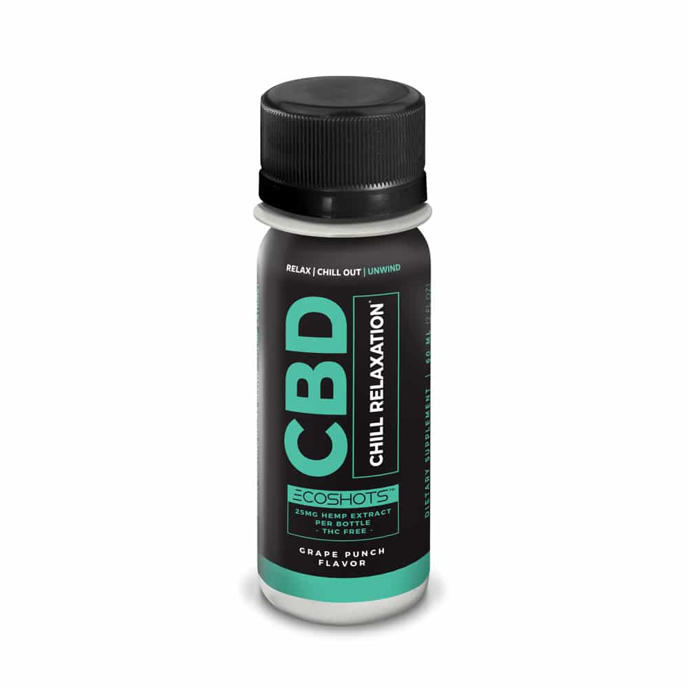Eco Sciences EcoShots Hemp CBD Isolate Drink - Calm Leaf