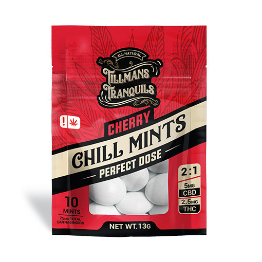Tillmans Tranquils Delta 9 THC + CBD 2:1 Chill Mints - Calm Leaf