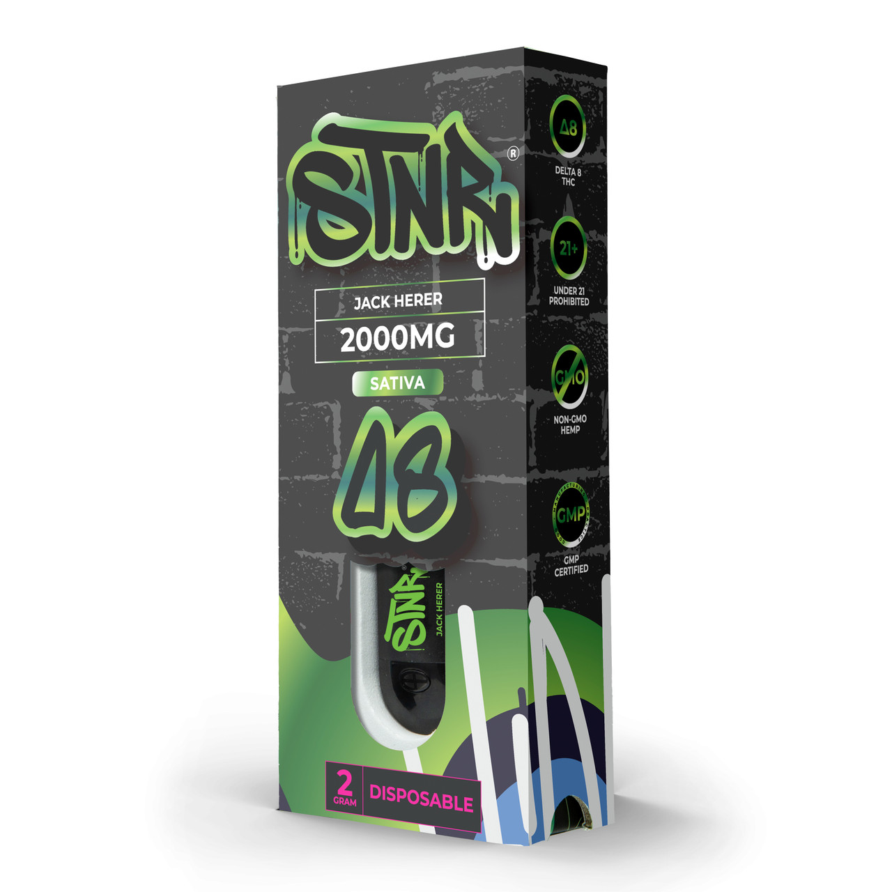 elfbar nachfüll pod läuft aus STNR Delta 8 THC 2 Gram Disposable Vape Pen