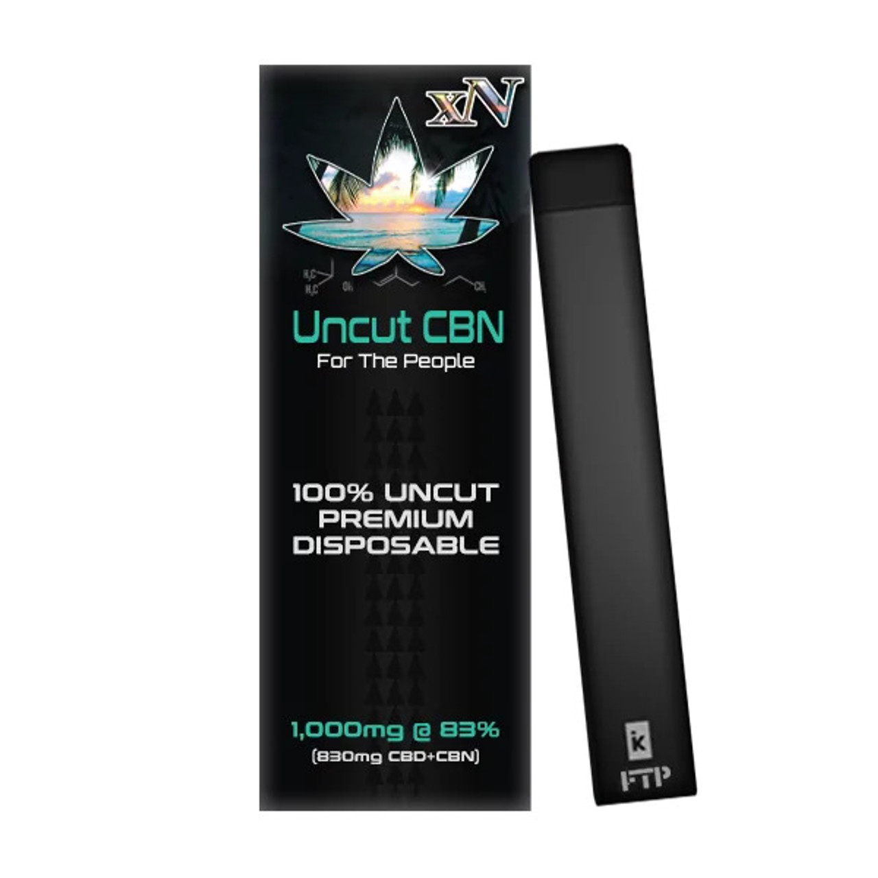 CBD For The People XN Uncut CBN & CBD Disposable Vape Pen - The