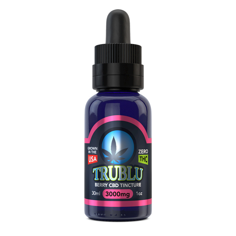 Blue Moon Hemp TruBlu CBD Tincture - Calm Leaf