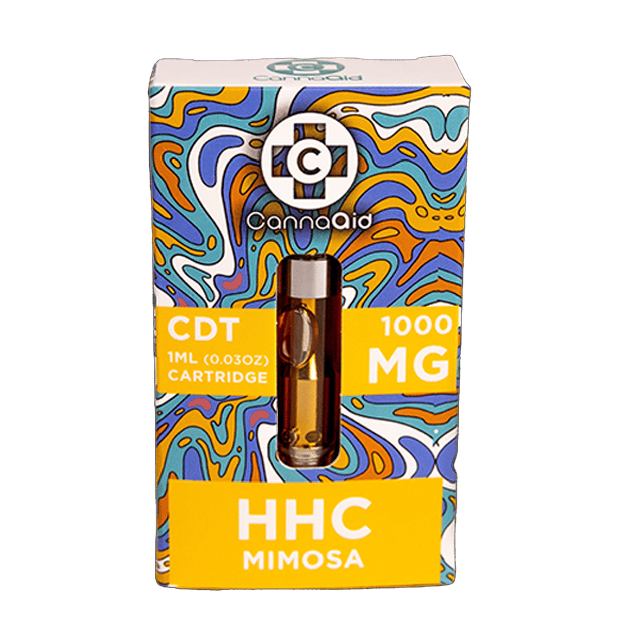 CannaAid HHC CDT 1G Vape Cartridge - Calm Leaf