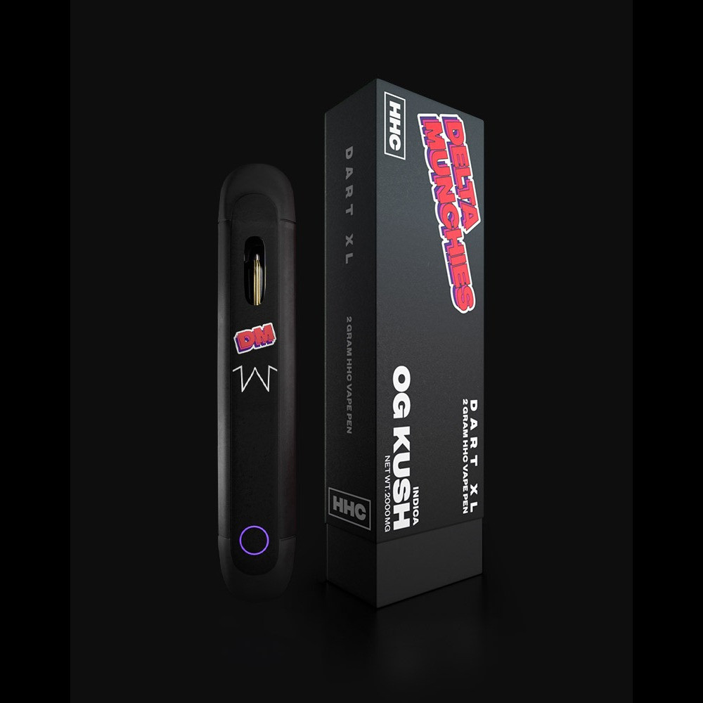 Delta Munchies HHC Dart XL 2G Disposable Vape Pen - Calm Leaf