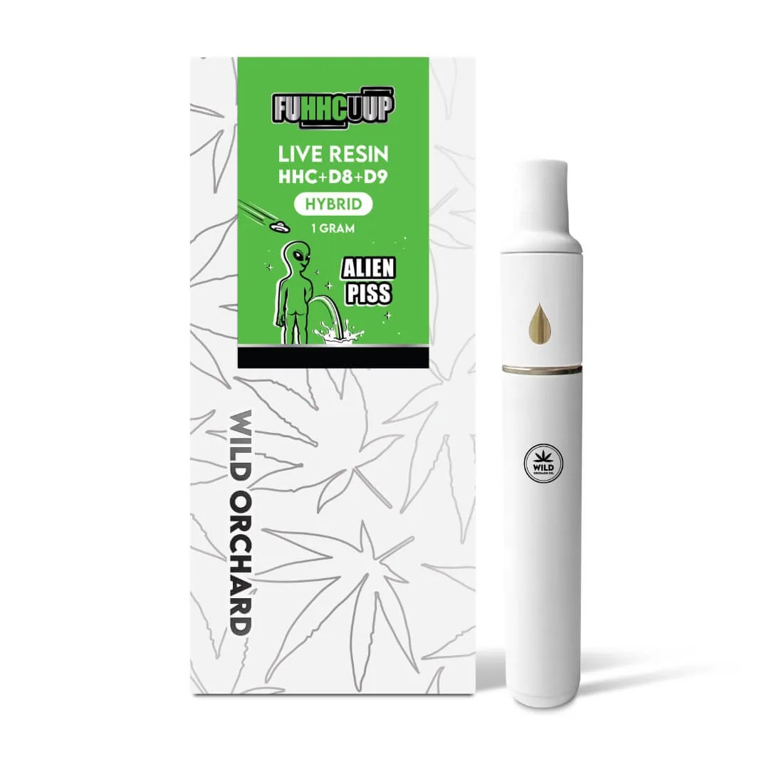 Wild Orchard FUHHCUUP HHC + D8 + D9 Live Resin Disposable Vape Pen