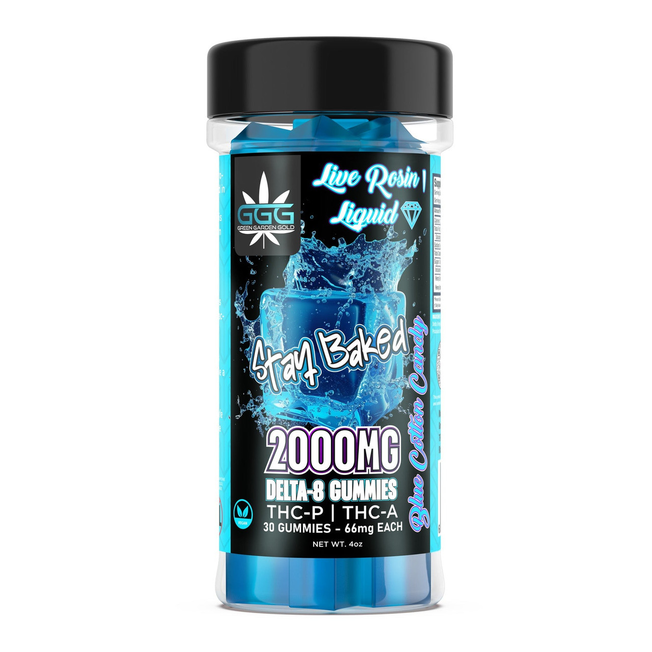 Green Garden Gold Next-Gen D8 + THC-P + THC-A Live Rosin Liquid