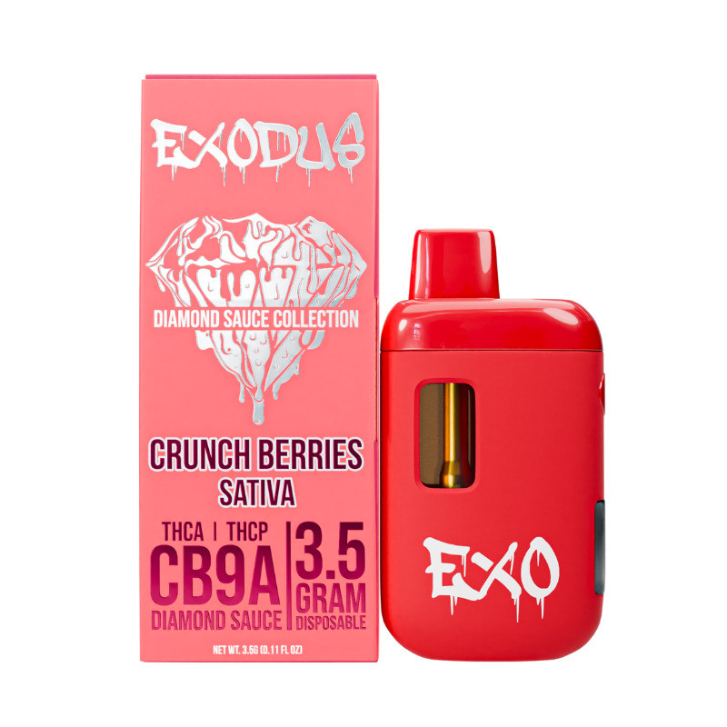 Exodus Diamond Sauce Collection CB9A + THC-A + THC-P 3.5G