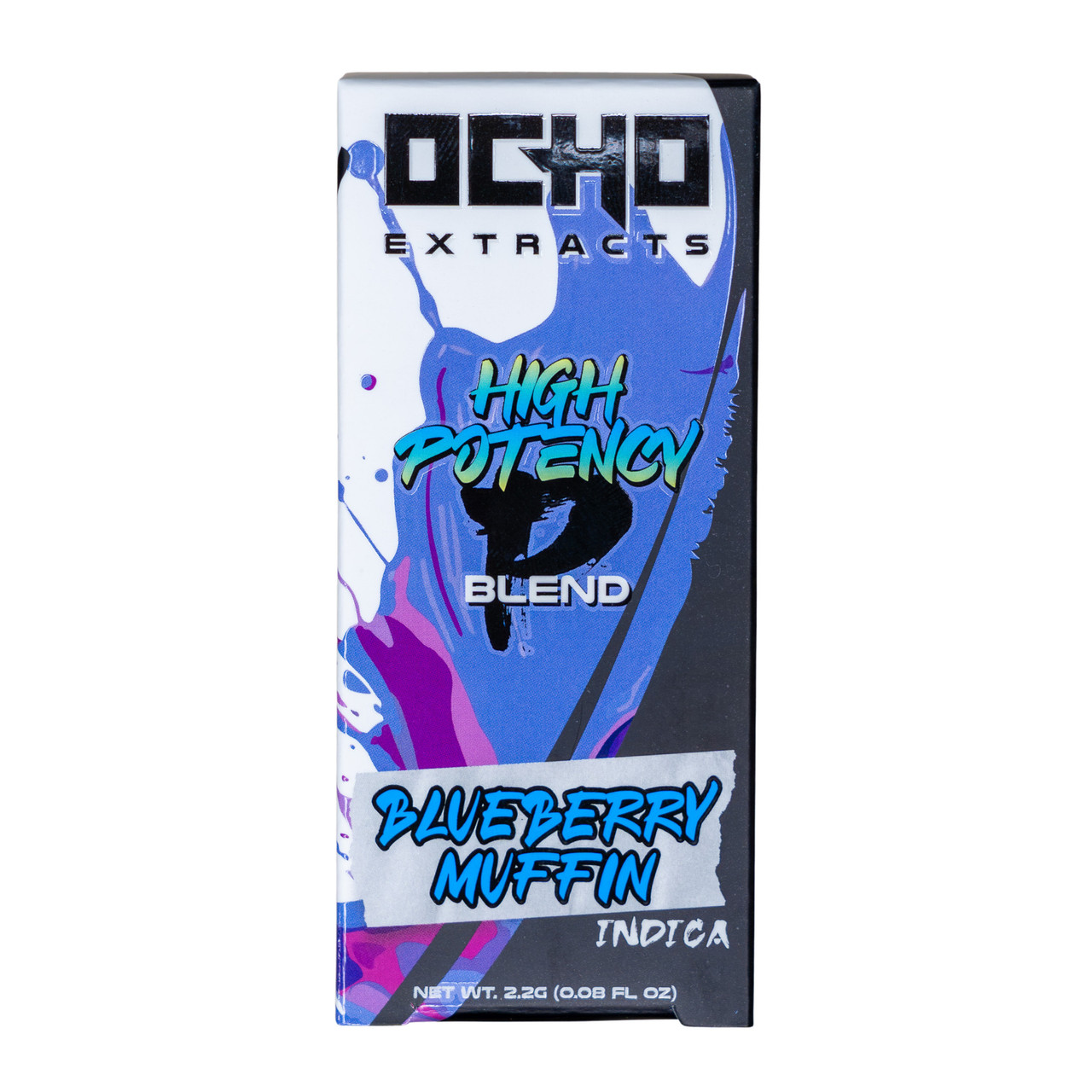 Ocho Extracts High Potency P Blend D8 + THCP 2.2G Disposable Vape