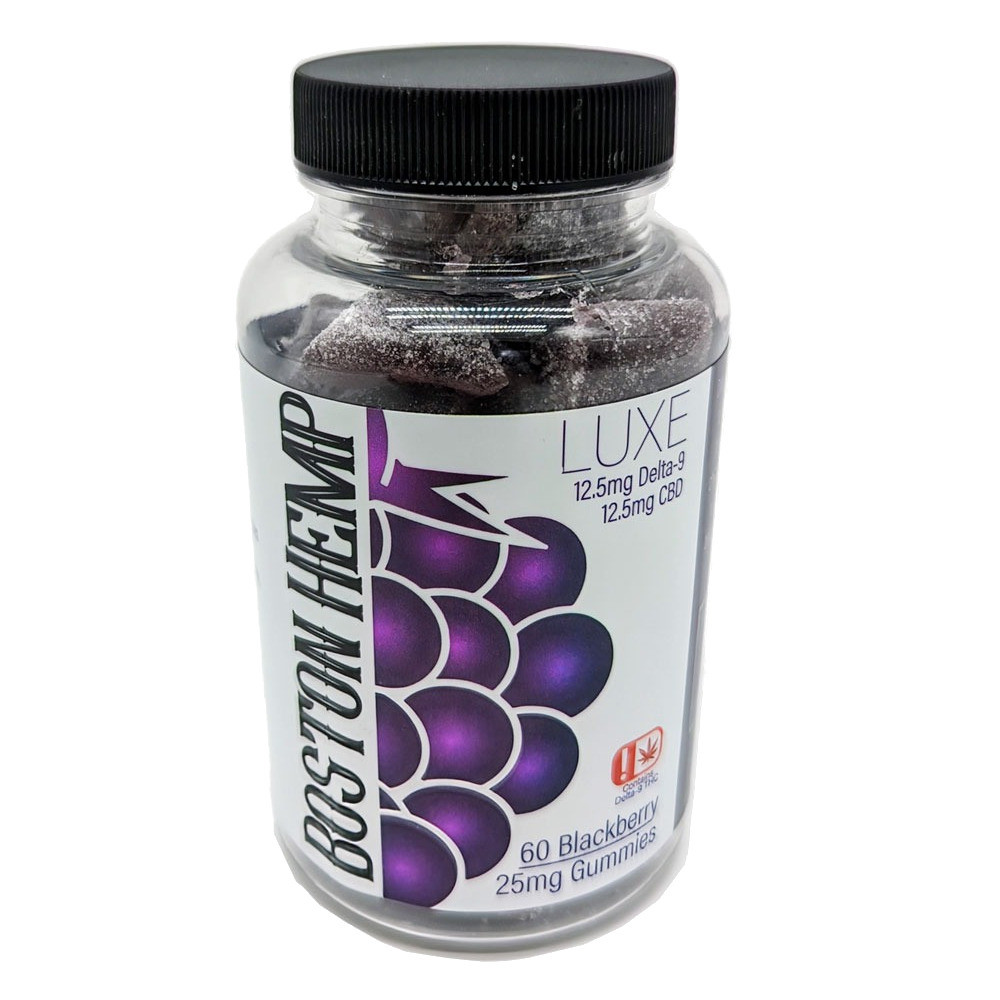 Boston Hemp Delta 9 THC + CBD Luxe Gummies - Calm Leaf