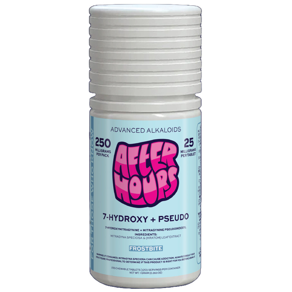 After Hours Advanced Alkaloids 7-Hydroxy + Pseudo 25mg Tablets