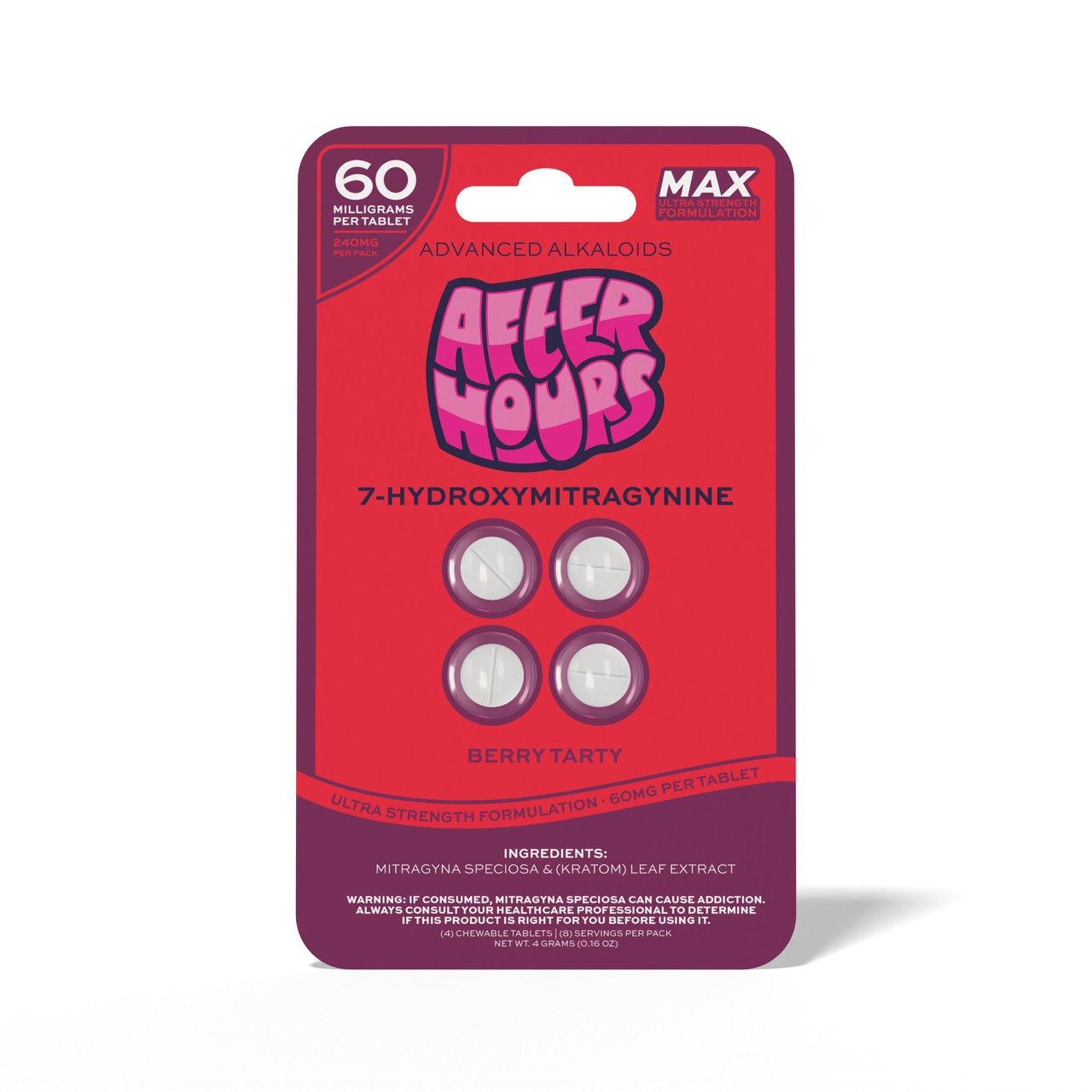 After Hours Advanced Alkaloids 7-OH 60mg Max Ultra Strength