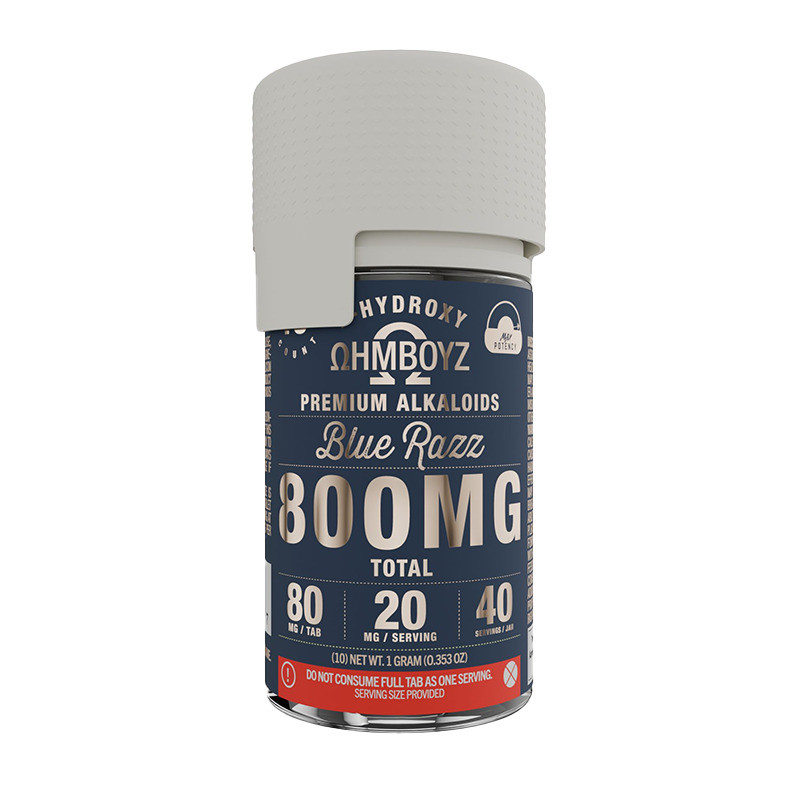 OhmBoyz Premium Alkaloids 7-Hydroxy 80mg Tablets (6 Bottles