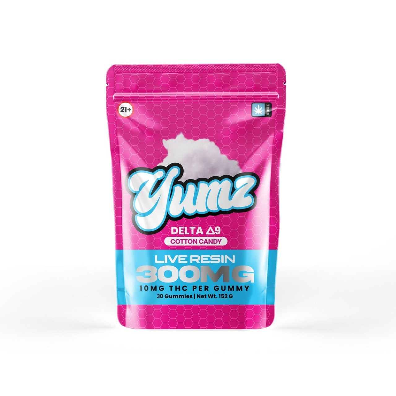 由美 Yumz Live Resin Delta 9 THC Gummies - Calm Leaf