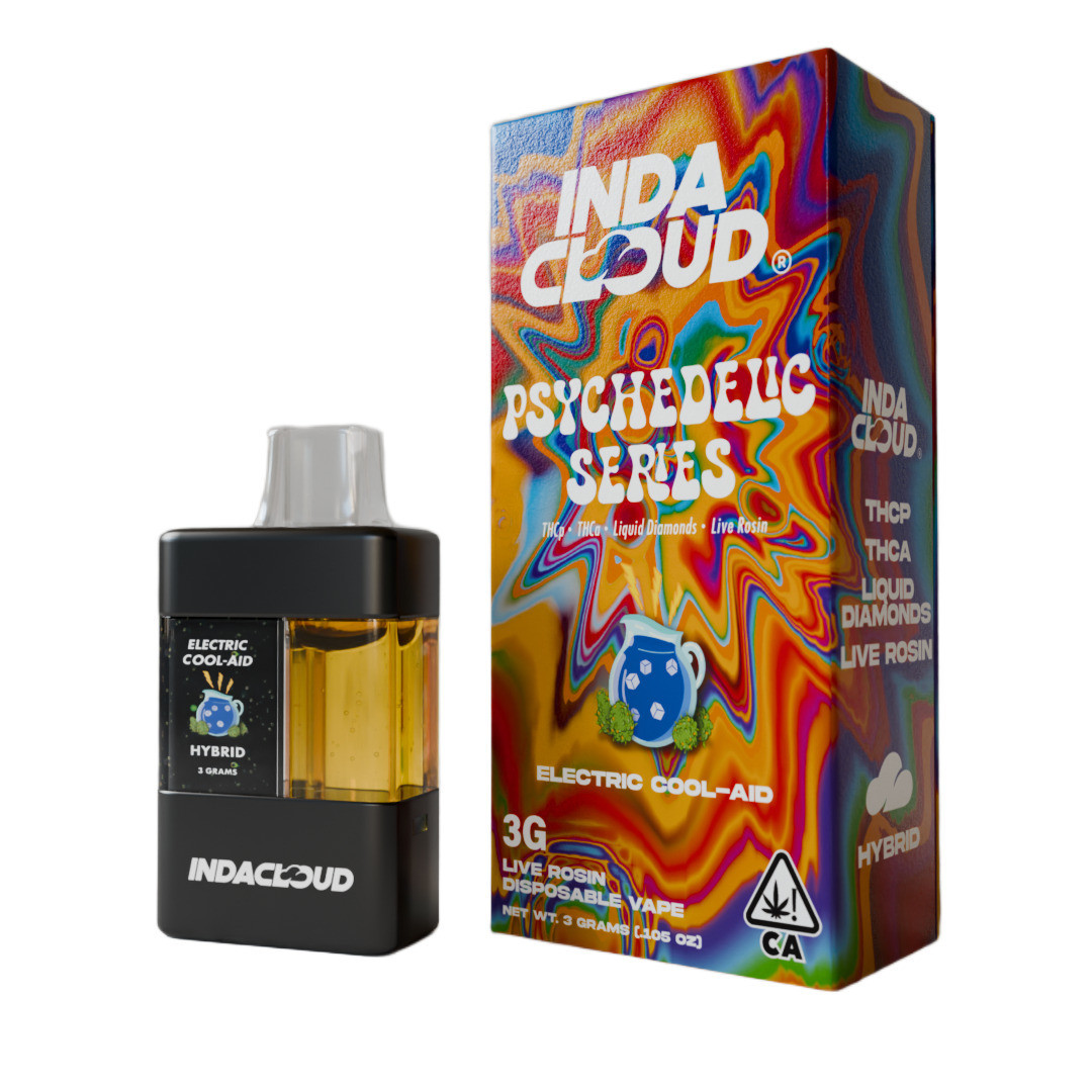 psychedelic vapes Buy Electric Cool-Aid THC Disposable Vape 3g main image 0