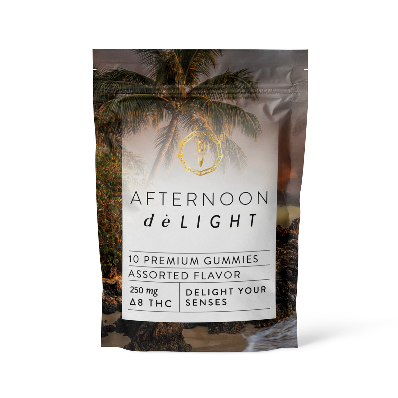 deVINE Afternoon deLight Delta 8 THC Gummies - Calm Leaf