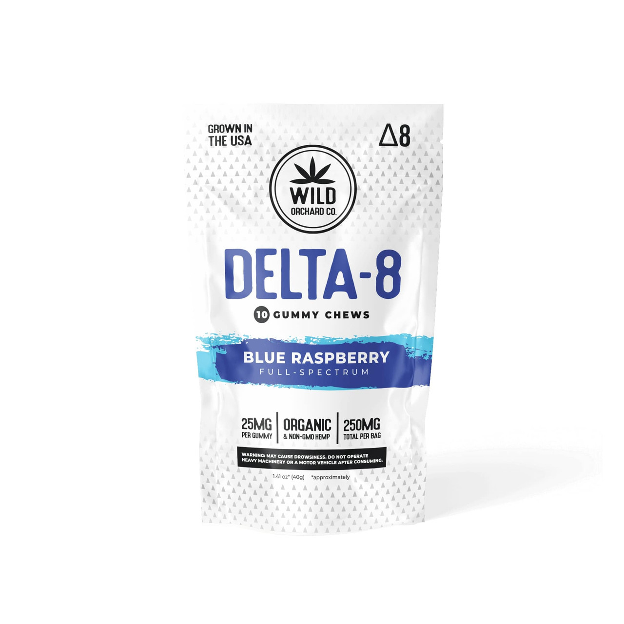 Wild Orchard Delta 8 THC Gummies 10 Pack - Calm Leaf