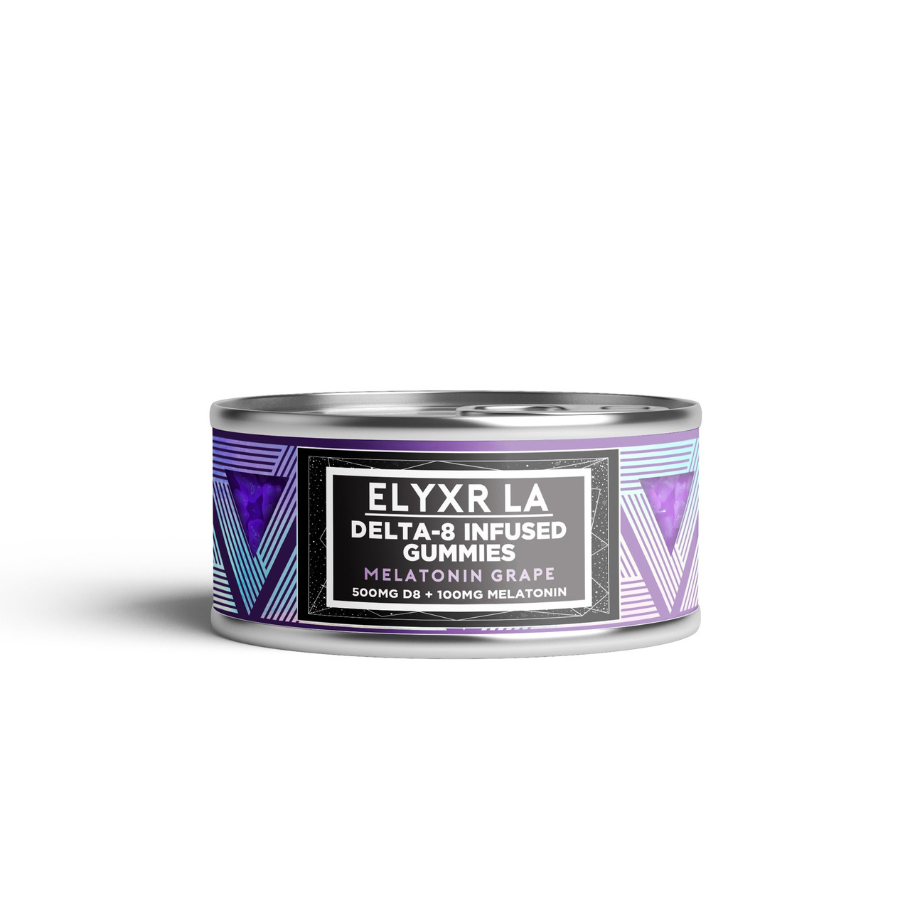 Elyxr Delta 8 THC Melatonin Gummies - Calm Leaf