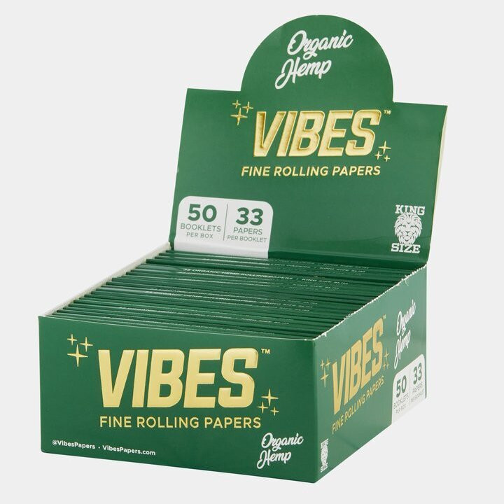 Vibes Papers Box King Size Slim - Calm Leaf