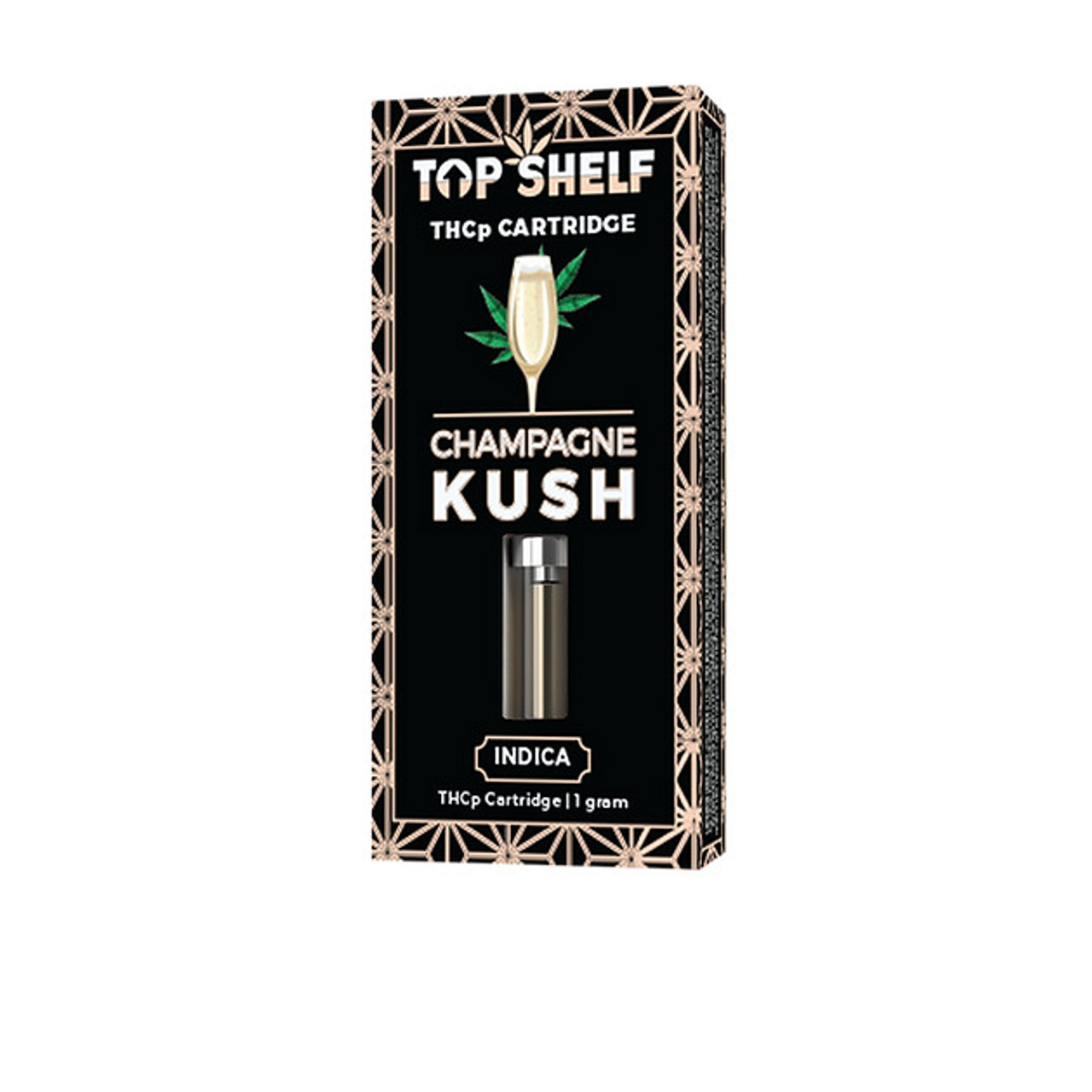 Top Shelf Hemp Co. THCP Vape Cartridge The Calm Leaf