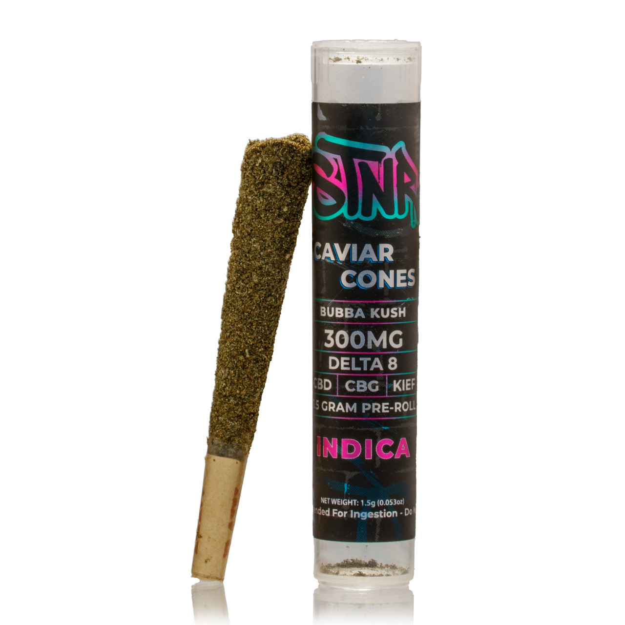 STNR Delta 8 THC Caviar Cones PreRoll The Calm Leaf