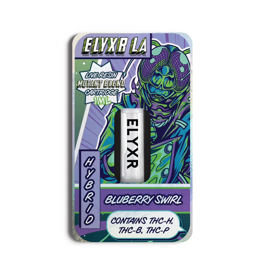 Elyxr THC-H + THC-B + THC-P Live Resin Mutant Blend Vape Cartridge