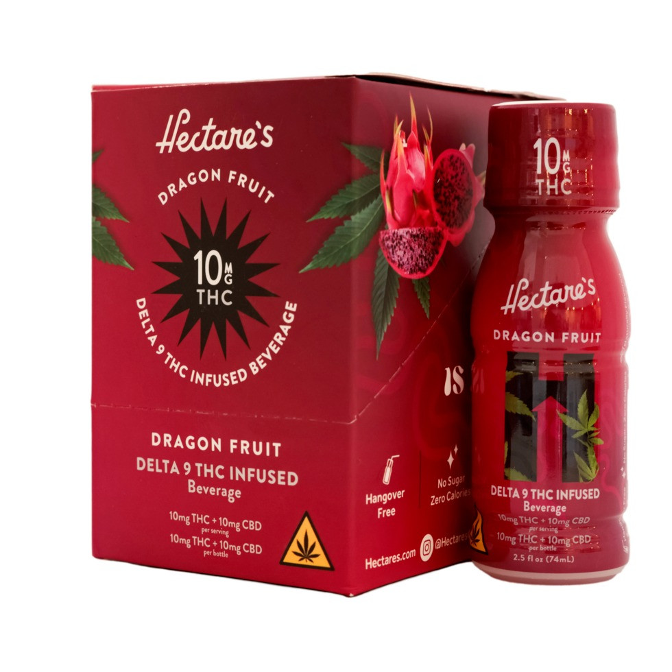 Hectare's Delta 9 THC + CBD Infused Beverage - Calm Leaf