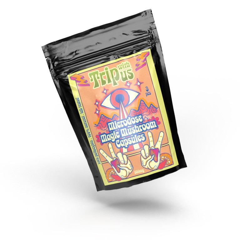 Trip With Us Microdose Magic Mushroom Capsules - The Calm Leaf