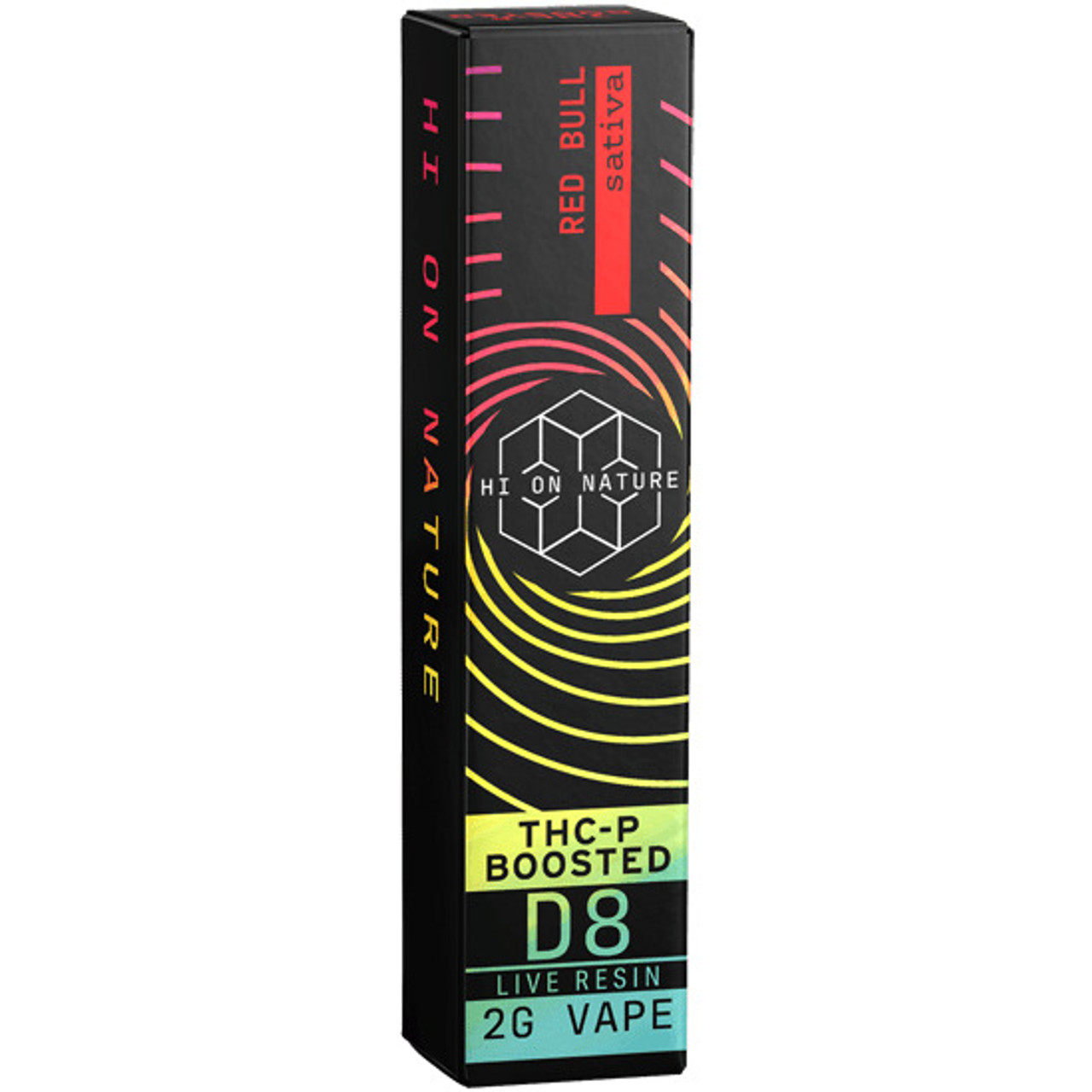 Hi On Nature THC-P Boosted D8 Live Resin 2G Disposable Vape
