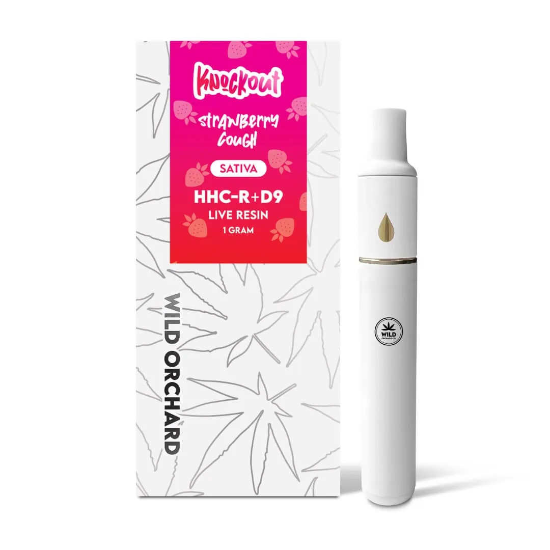 LuckyVAPE Wild Orchard FUHHCUUP HHC + D8 + D9 Live Resin Disposable